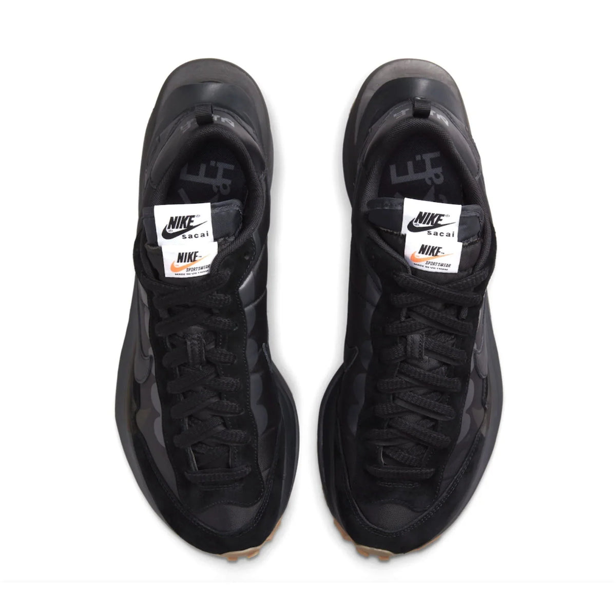 Sacai X Nike Vaporwaffle Black